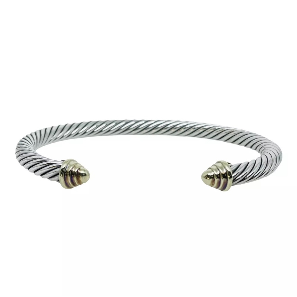 David Yurman Gold & Silver Cable Classics Bracelet